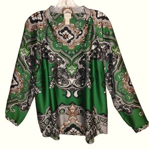 Gorgeous Chico's v-neck blouse.